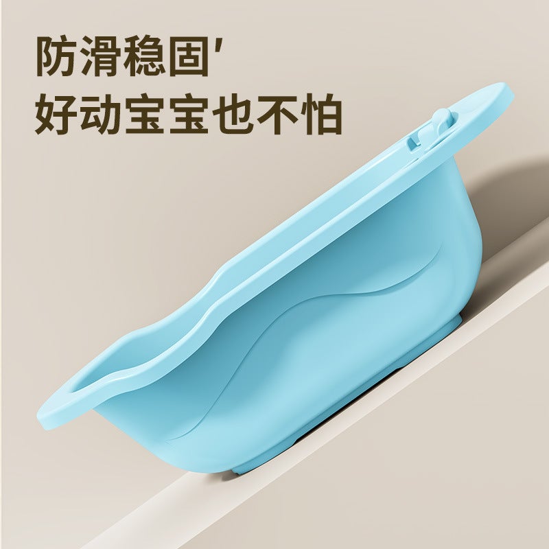 Household Large-Capacity Baby Bathtub Newborn Bathtub Can Lie Down And Sit Children'S Bathtub Bathtub Children'S Supplies - Image 5